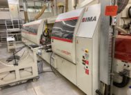 Doppelseitige Kantenanleimmaschine IMA Typ Combima/II/500/B/R3